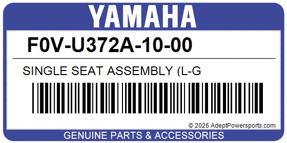 Yamaha F0V-U372A-10-00 Single Seat Assembly (L-G