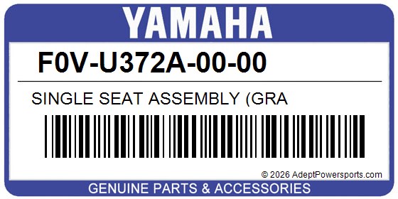 Yamaha F0V-U372A-00-00 Single Seat Assembly (Gra