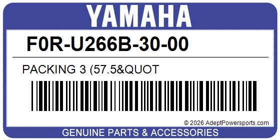 Yamaha F0R-U266B-30-00 Packing 3 (57.5&Quot