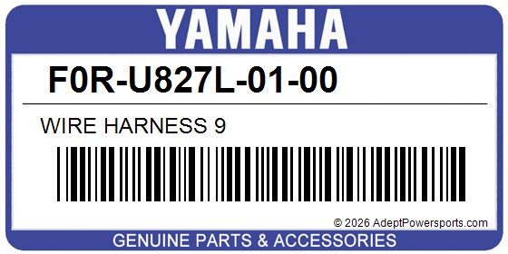 Yamaha F0R-U827L-01-00 Wire Harness 9