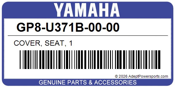 Yamaha GP8-U371B-00-00 Cover, Seat, 1