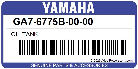 Yamaha GA7-6775B-00-00 Oil Tank