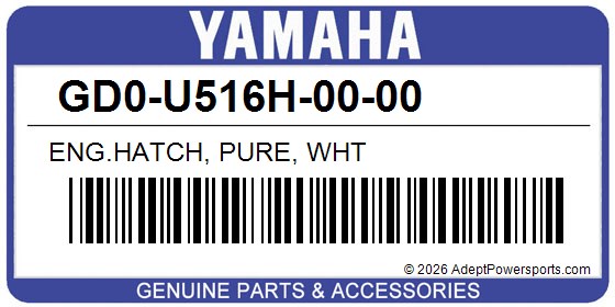 Yamaha GD0-U516H-00-00 Eng.Hatch, Pure, Wht