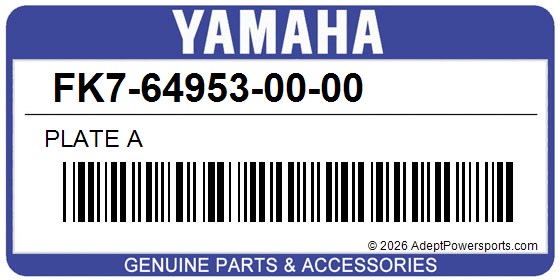 Yamaha FK7-64953-00-00 Plate A