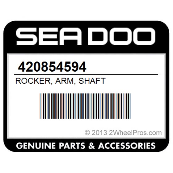 Sea-Doo 420854594 Rocker, Arm, Shaft