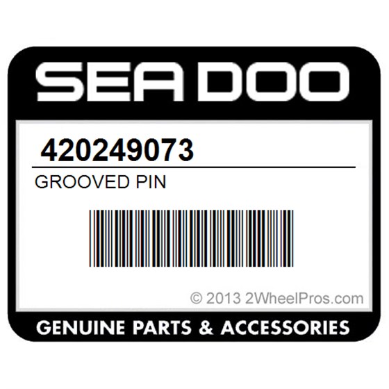 Sea-Doo 420249073 Grooved Pin