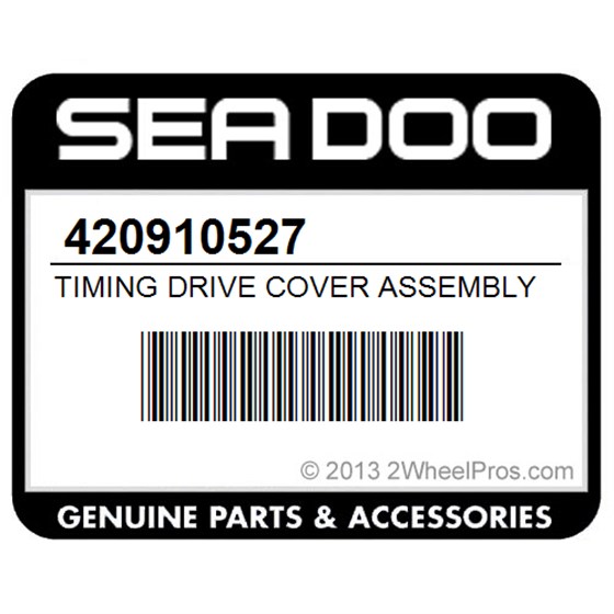 Sea-Doo 420910527 Timing Drive Cover Assembly