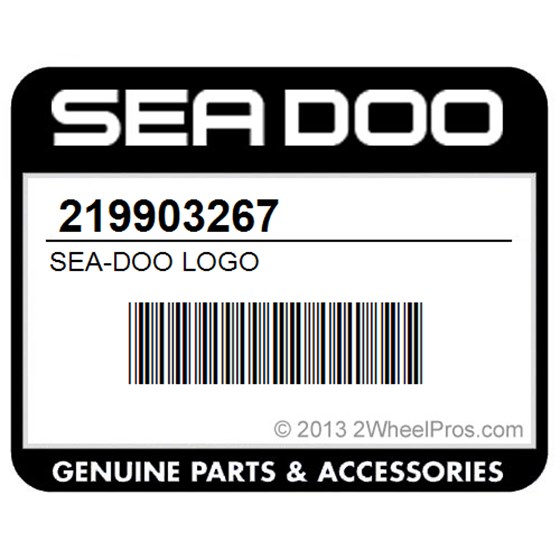 Sea-Doo 219903267 Sea-Doo Logo
