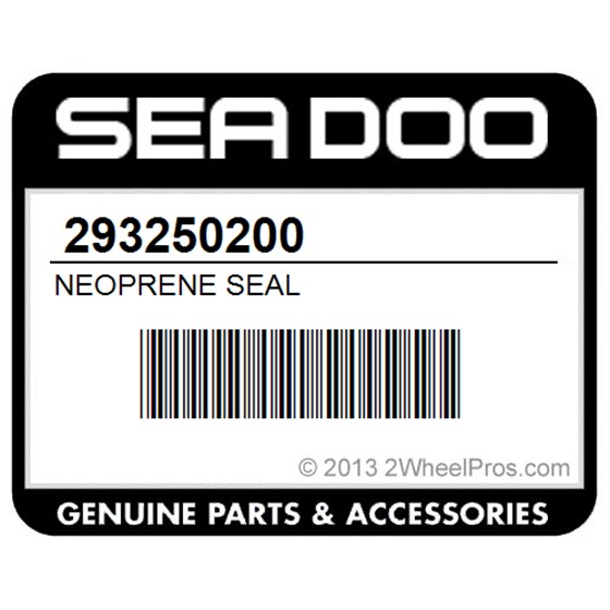 Sea-Doo 293250200 Neoprene Seal