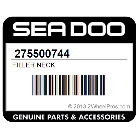 Sea-Doo 275500744 Filler Neck