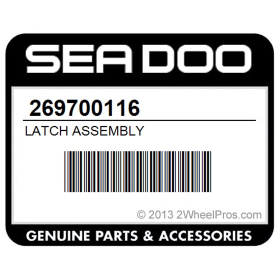 Sea-Doo 269700116 Latch Assembly