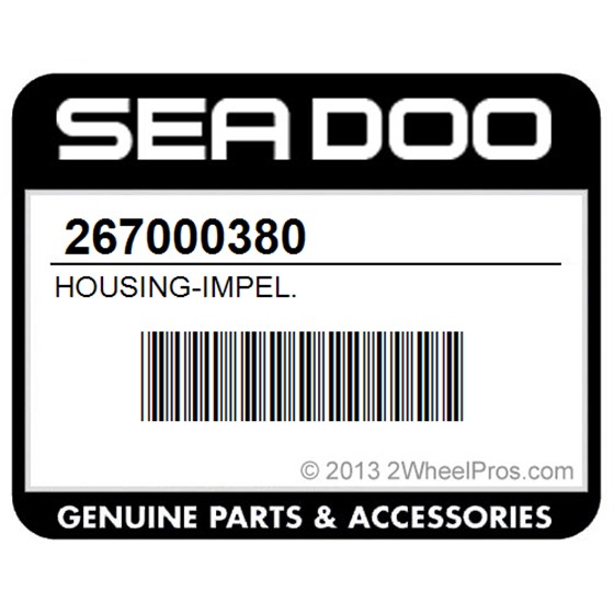 Sea-Doo 267000380 Housing-Impel.