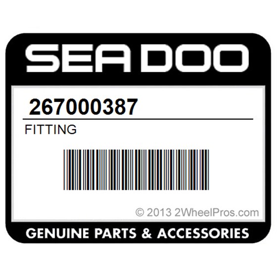 Sea-Doo 267000387 Fitting
