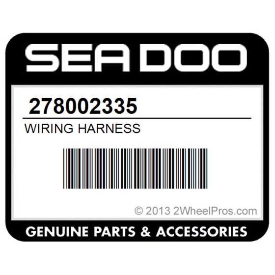 Sea-Doo 278002335 Wiring Harness