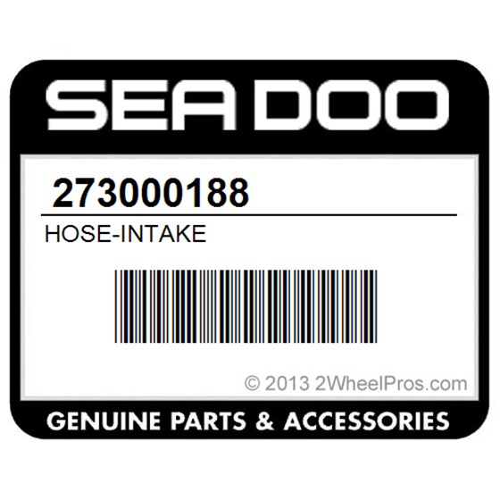 Sea-Doo 273000188 Hose-Intake
