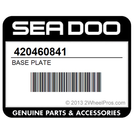 Sea-Doo 420460841 Base Plate