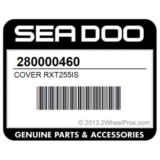 Sea-Doo 280000460 Cover Rxt255is