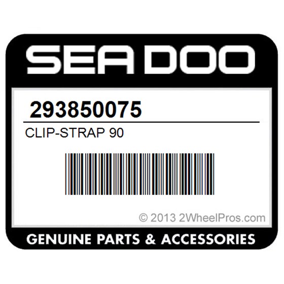 Sea-Doo 293850075 Clip-Strap 90