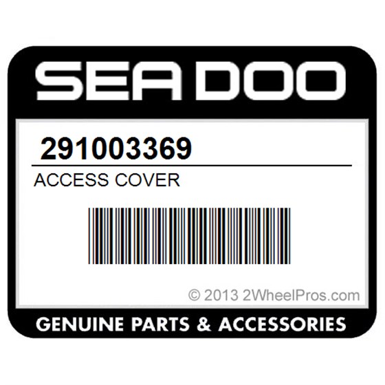 Sea-Doo 291003369 Access Cover