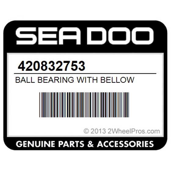 Sea-Doo 420832753 Ball Bearing With Bellow