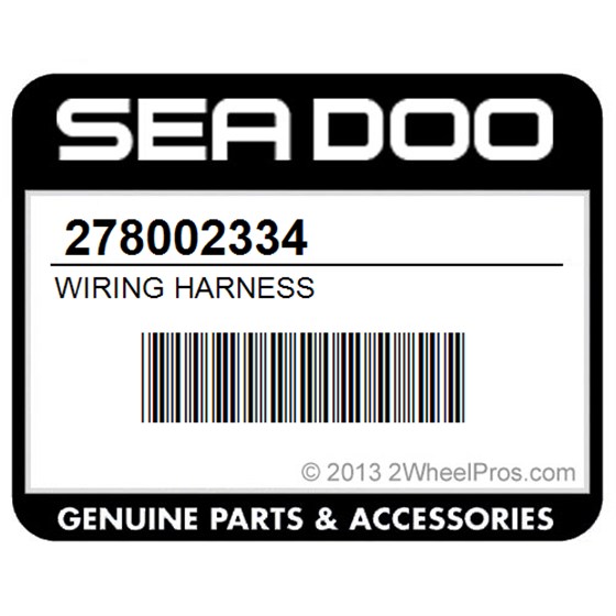 Sea-Doo 278002334 Wiring Harness