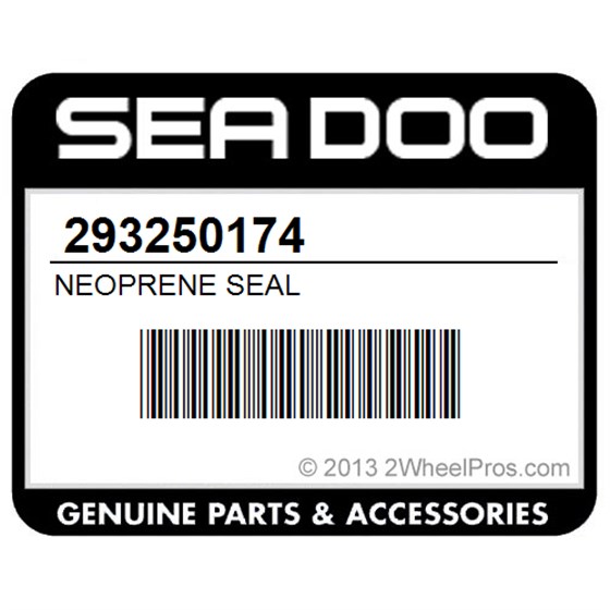 Sea-Doo 293250174 Neoprene Seal