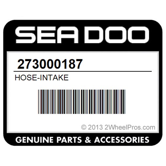 Sea-Doo 273000187 Hose-Intake