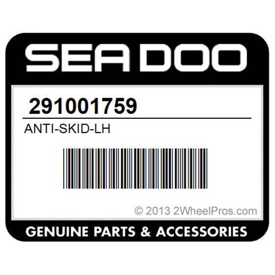 Sea-Doo 291001759 Anti-Skid-Lh