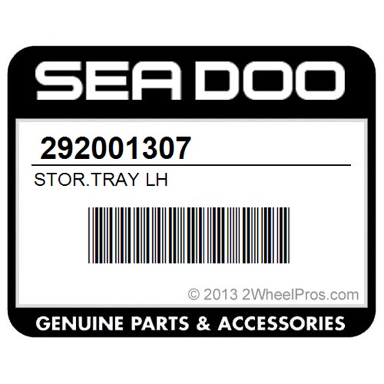 Sea-Doo 292001307 Stor.Tray Lh