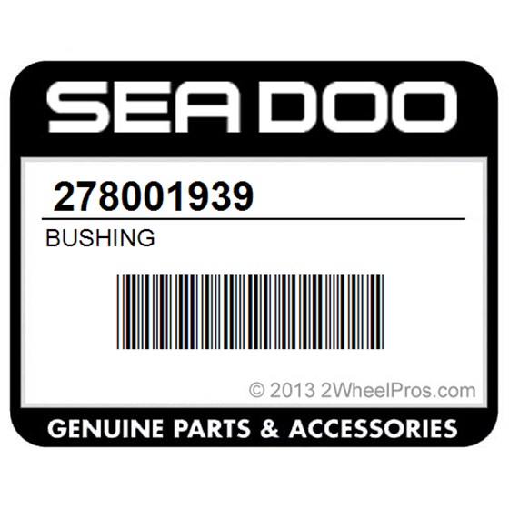 Sea-Doo 278001939 Bushing