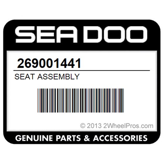 Sea-Doo 269001441 Seat Assembly