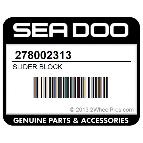 Sea-Doo 278002313 Slider Block