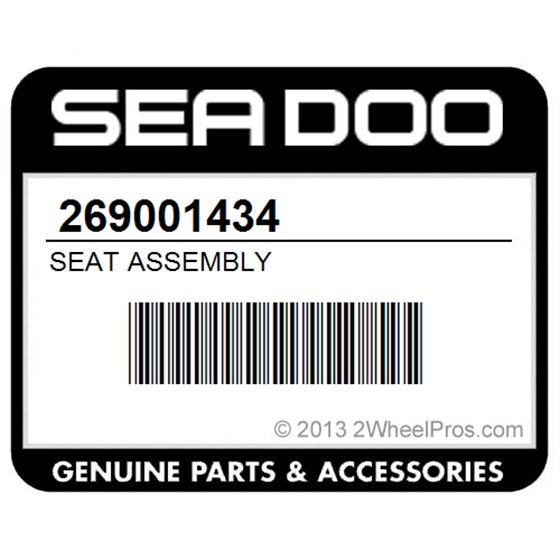 Sea-Doo 269001434 Seat Assembly