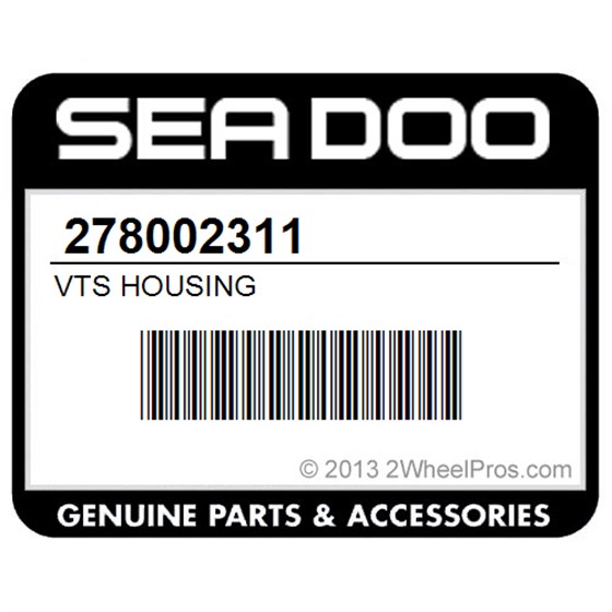 Sea-Doo 278002311 Vts Housing