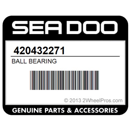 Sea-Doo 420432271 Ball Bearing