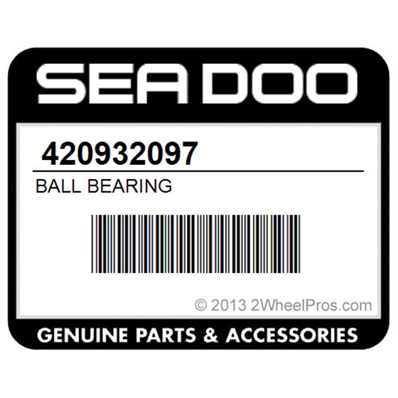 Sea-Doo 420932097 Ball Bearing