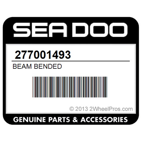 Sea-Doo 277001493 Beam Bended
