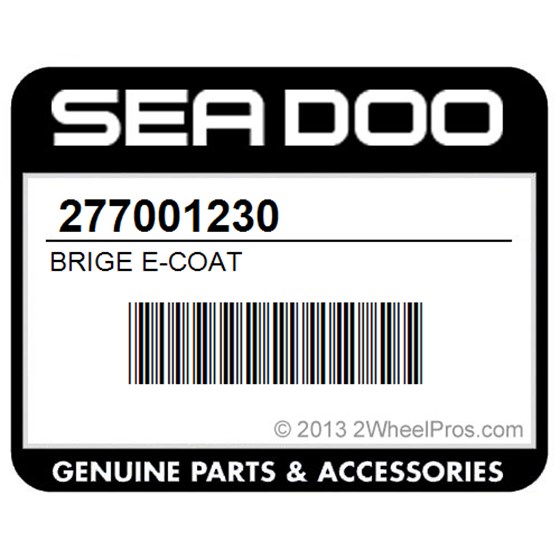 Sea-Doo 277001230 Brige E-Coat