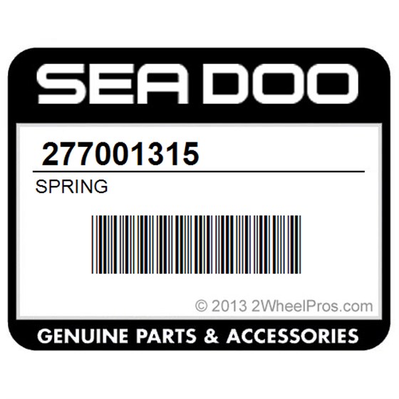 Sea-Doo 277001315 Spring