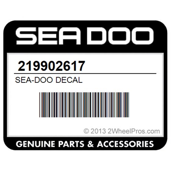 Sea-Doo 219902617 Sea-Doo Decal