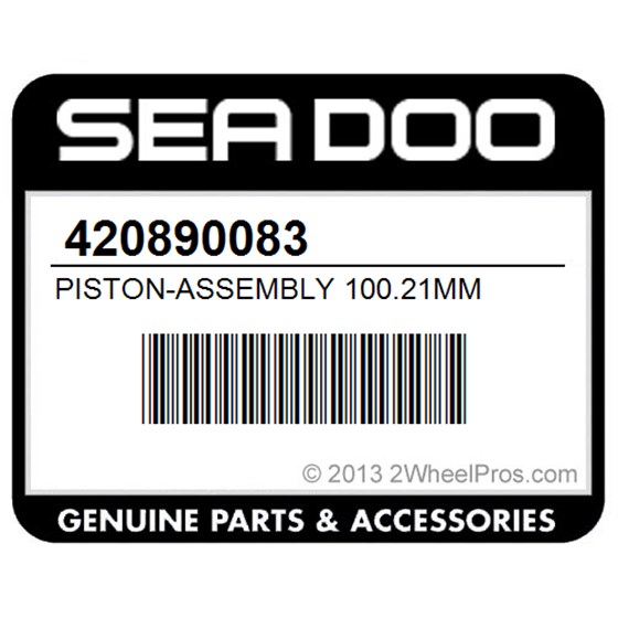 Sea-Doo 420890083 Piston-Assembly 100.21Mm
