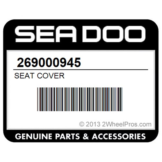 Sea-Doo 269000945 Seat Cover