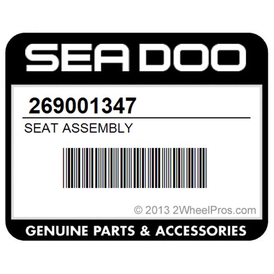 Sea-Doo 269001347 Seat Assembly
