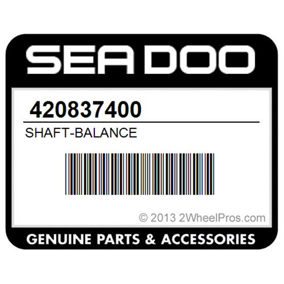 Sea-Doo 420837400 Shaft-Balance