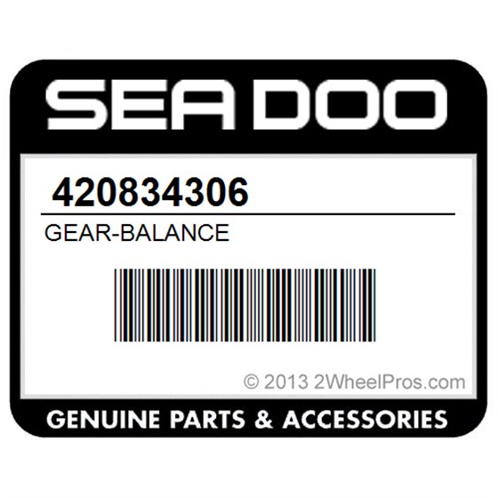 Sea-Doo 420834306 Gear-Balance