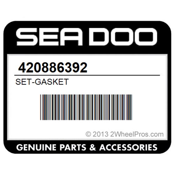 Sea-Doo 420886392 Set-Gasket