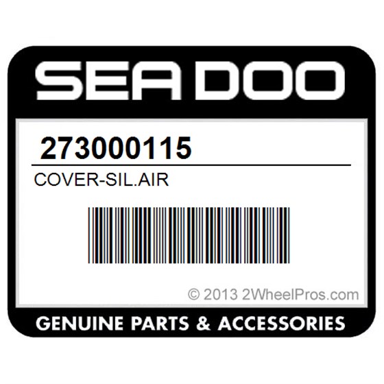 Sea-Doo 273000115 Cover-Sil.Air