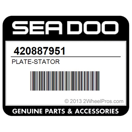 Sea-Doo 420887951 Plate-Stator