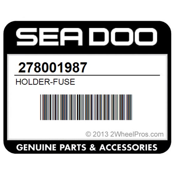 Sea-Doo 278001987 Holder-Fuse