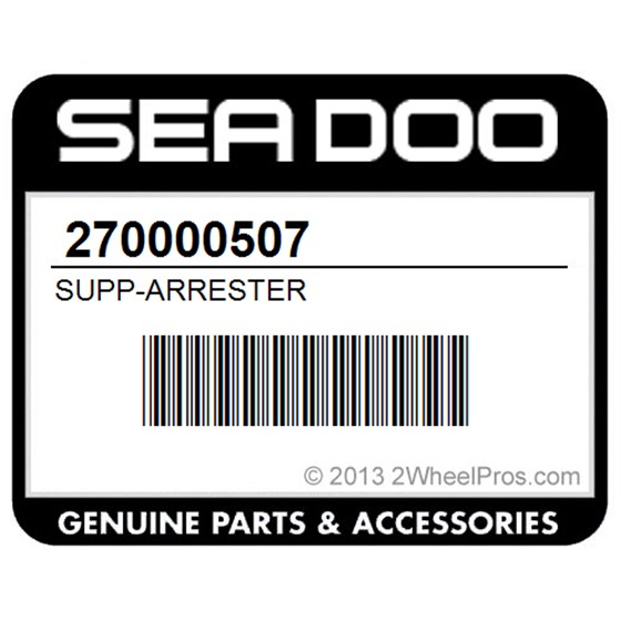 Sea-Doo 270000507 Supp-Arrester